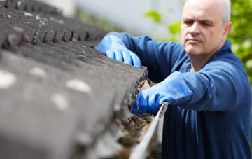cleaning and inspecting Cockley Cley roofs